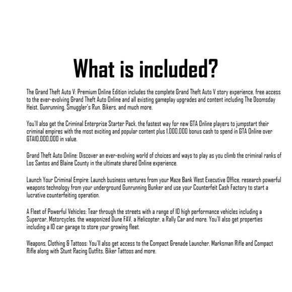 ⭐Grand Theft Auto V: Premium Edition - Xbox One - BRAND NEW SEALED⭐Grand Theft - Picture 2 of 2